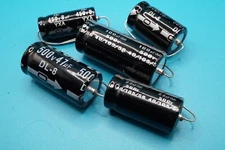 Capacitor, Axial Audio Electrolytic 6.8uf to 100ufd, 450 - 560vdc 105C USA Ships
