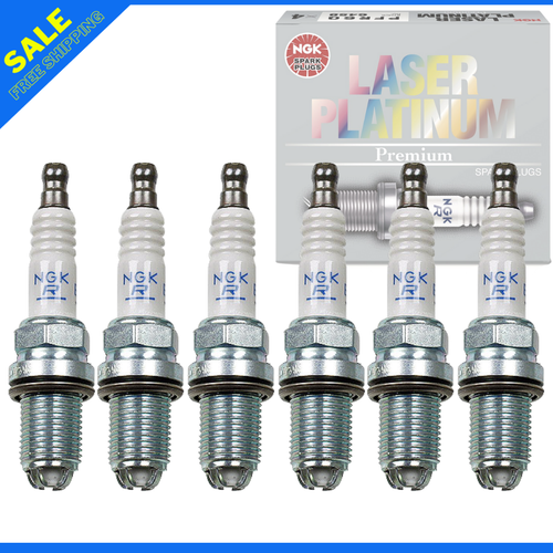 NGK 6BMW Spark Plugs Double Laser Platinum Genuine Set For BMW E39E46M54 eBay