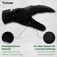 Lot 6 Paires Gants D'Équitation Taille M (6,5) – Cuir Synthétique Noir, #215