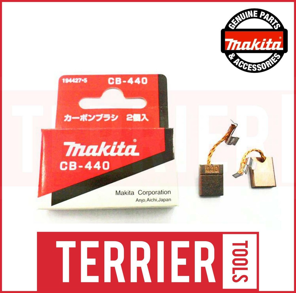 Makita 194427-5 Spazzole In Carbonio CB-440 (1 Paio) Per BHP456/DHP456, BHP458/DHP - Foto 8