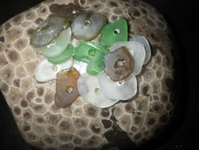 Drilled Michigan Beach Glass