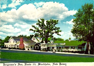 Jorgensen's Inn Stockholm New Jersey Postcard
