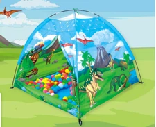 Childrens Kids Dinosaur Volcano Play Tent, Dome Tent