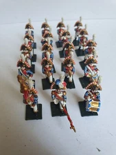 MINIFIGS 25mm NAPOLEONIC FRENCH OLD GUARD BAND x 19 VERY WELL PAINTED