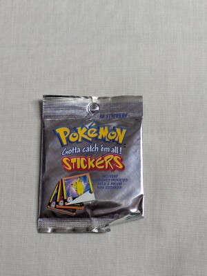 POKEMON  Artbox Sticker Serie 1 - SEALED - 1 Pack à 10 Sticker Englisch NEU OVP