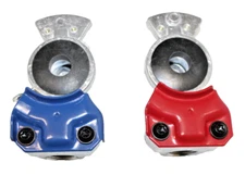 Velvac 035045,  035042 Glad Hand Set(Blue& Red) , Aluminum OEM