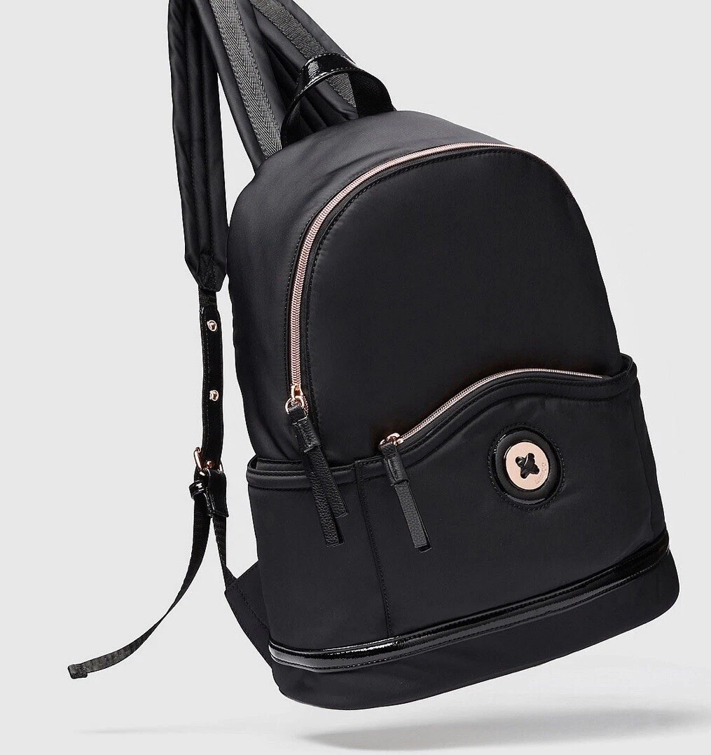 Mimco black cheap backpack
