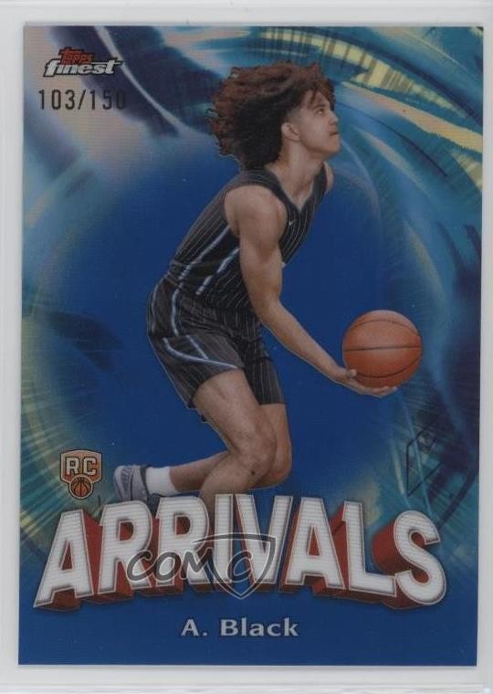 2023 Topps Finest Arrivals Blue Refractor /150 Anthony Black #A-9 Rookie RC 3s8