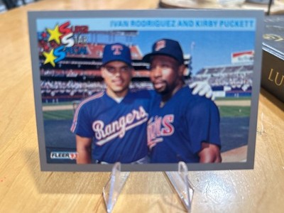 Ivan Rodriguez Kirby Puckett 1993 Fleer - Super Star Specials #355! 2 Card Min