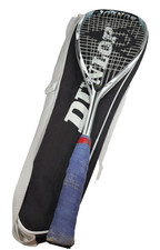 Dunlop Aerogel 130 Squash Racket Racquet with Carrying Case - With Strings