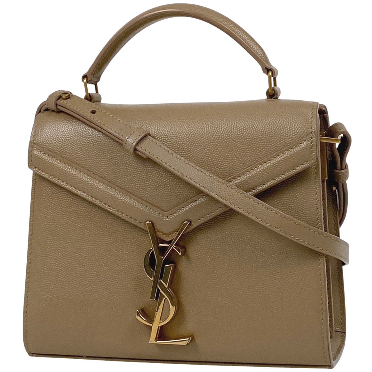 SAINT LAURENT Cassandra mini borsa con manico superiore 2WAY borsa a tracolla borsa a mano in pelle...