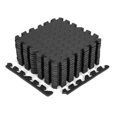 12x12x1/2" EVA Foam Sports Tiles Floor Mat Gym Flooring Fitness Yoga Workout Pad