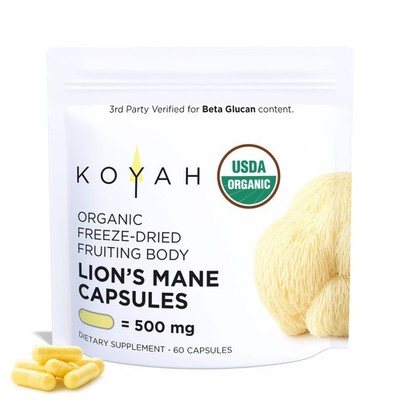 Organic Lion's Mane Capsules