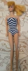 Vintage Blonde Ponytail BARBIE DOLL marked B4