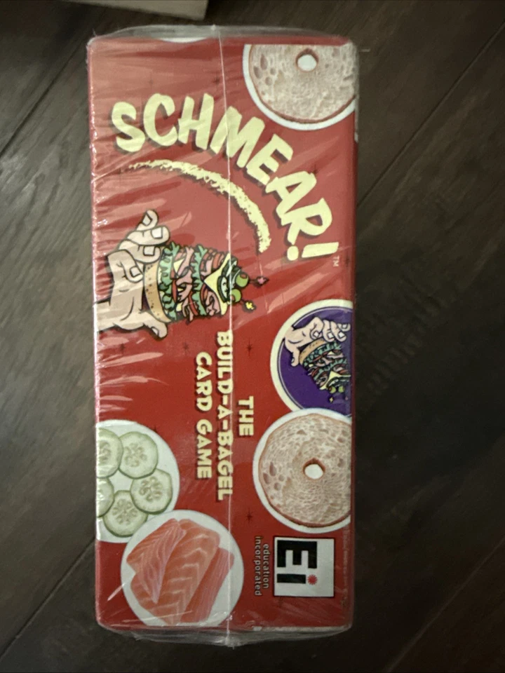 New Sealed JET Schmear Build A Bagel Card Game Memory Training Sandwich Food - Image 2 of 3