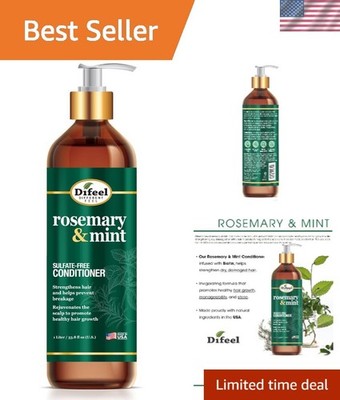 Biotin-Infused Rosemary & Mint Conditioner 33.8 oz - For Thicker, Healthier Hair