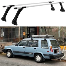 For Toyota Tercel Wagon 63" Rain Gutter Roof Rack Cross Bars Luggage Carrier