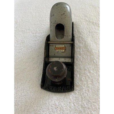 Vintage Quality Stanley Tools Wood Plane No. 110 Smooth Block - Nice Condition!