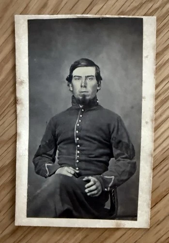 Civil War CDV Photo, Union soldier Portrait