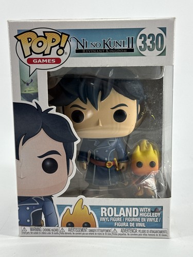 Funko Figure Pop Games Ni No Kuni II Roland Higgledy Vinyl Black Style China