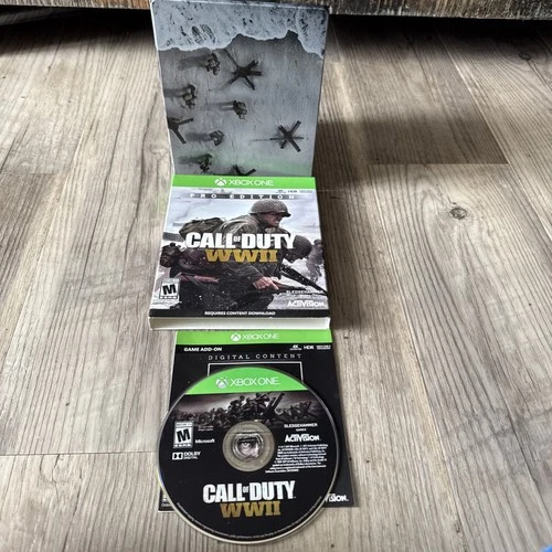 Call of Duty: WWII Pro Edition Steelbook with Slip Cover Microsoft Xbox One