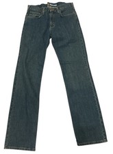 Carhartt FR Jeans Mens 34/36 Workwear Relaxed Straight Logo
