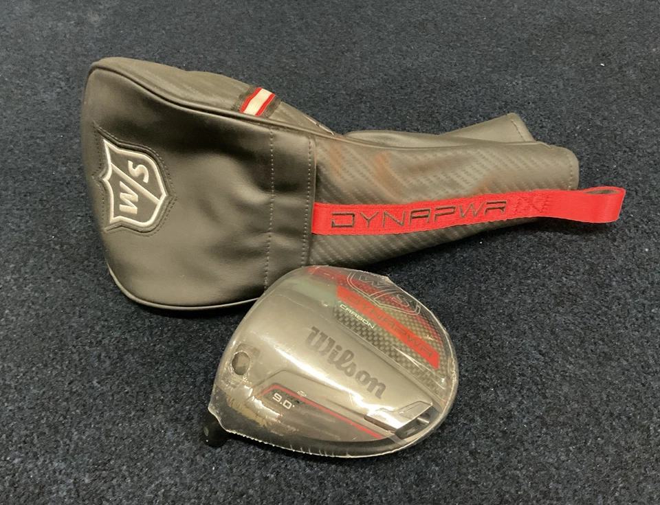NEW! Wilson Dynapower Carbon PKR2 9° Loft Left-Handed Driver / Head Cover - Image 3 of 4