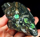 915Ct High-hardness Spiderweb Turquoise Rough Specimen YKM7617 — photo 1