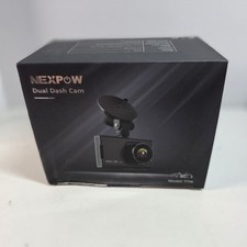 NEXPOW T7J6 Dash Cam Front And Rear Full HD 1080P Night Vision Open Box Unused