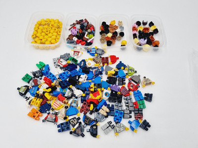 Lego Hochzeit Gästebuch Figuren Minifiguren 25 Damen 25 Herren + Haare + Zubehör