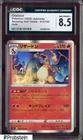 2020 Pokemon Japanese Amazing Volt Tackle #012 Charizard Holo CGC 8.5 NM-MT+