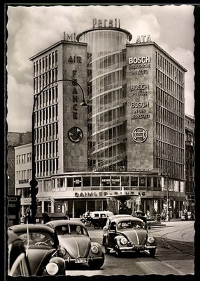 Frankfurt am Main, Junior House with Daimler-Benz AG Branch, Postcard 