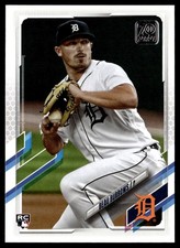2021 Topps Beau Burrows Rookie Detroit Tigers #123
