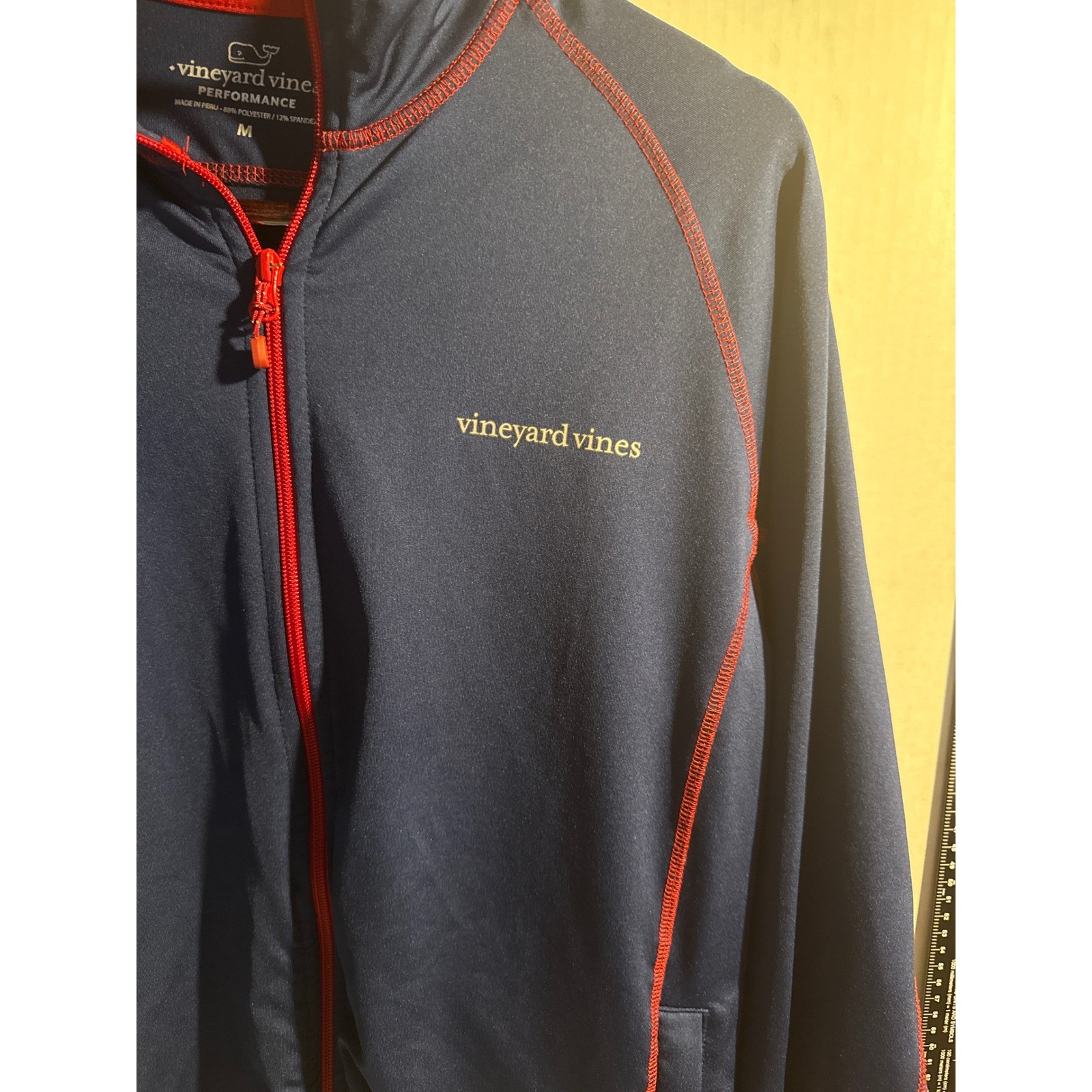 Vineyard Vines Performance Jacket Mens medium Ful… - image 3