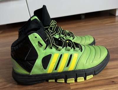 Adidas Adipure Crazy Ghost Big Kids Green Black Basketball Shoes Size: 5