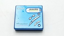 Sony MZ-R500 Blue Recording MiniDisc MD Walkman - For Parts