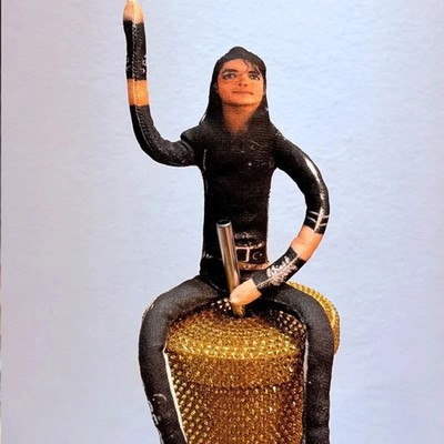 Michael Jackson Cosplay Doll Plush Stuffed Figure Abstract Joint Mobility Toy US