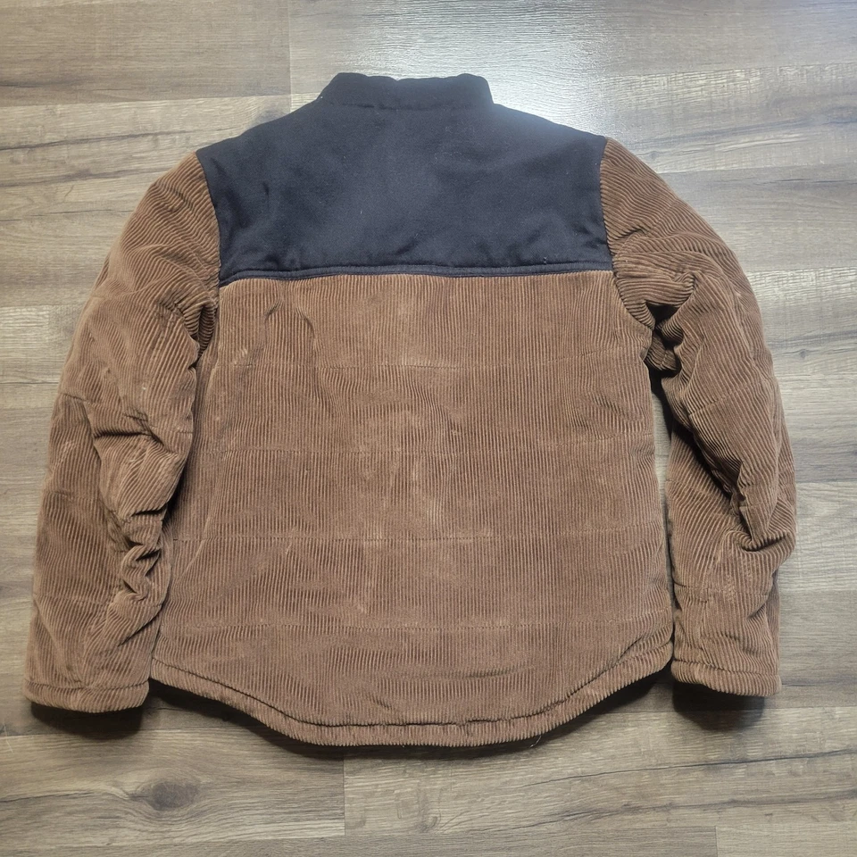 CODY JAMES Western Corduroy Jacket Cowboy Ranch Barn Boys Size L Rodeo Country - Image 3 of 4
