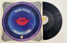 Brainstorm LP "Second Smile" Intercord Spiegelei German Prog Krautrock 1973 VG++