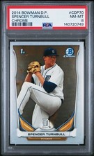 SPENCER TURNBILL 2014 Bowman Chrome DP #CDP70 PSA 8 NM-MT 1st Bowman