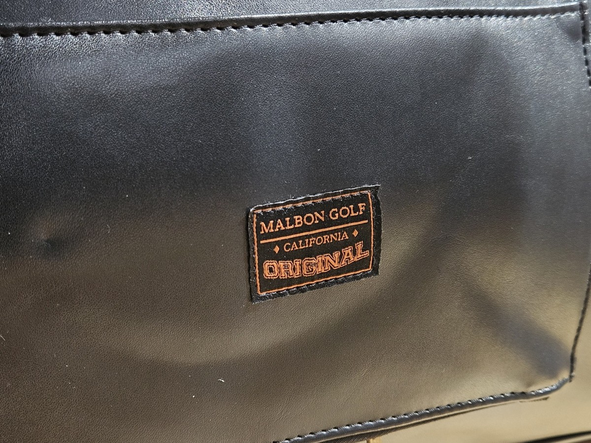 Malbon Golf California Original Black Travel Boston Duffle Bag | eBay