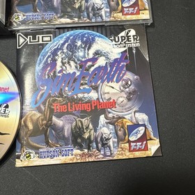 1993 SimEarth: The Living Planet (TurboGrafx CD TurboDuo) Complete Authentic