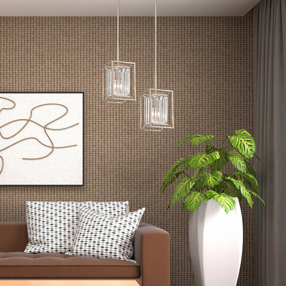 Designers фонтан Linares 1-свет мини подвеска светильник, состаренная платина,... - Изображение 3 из 3