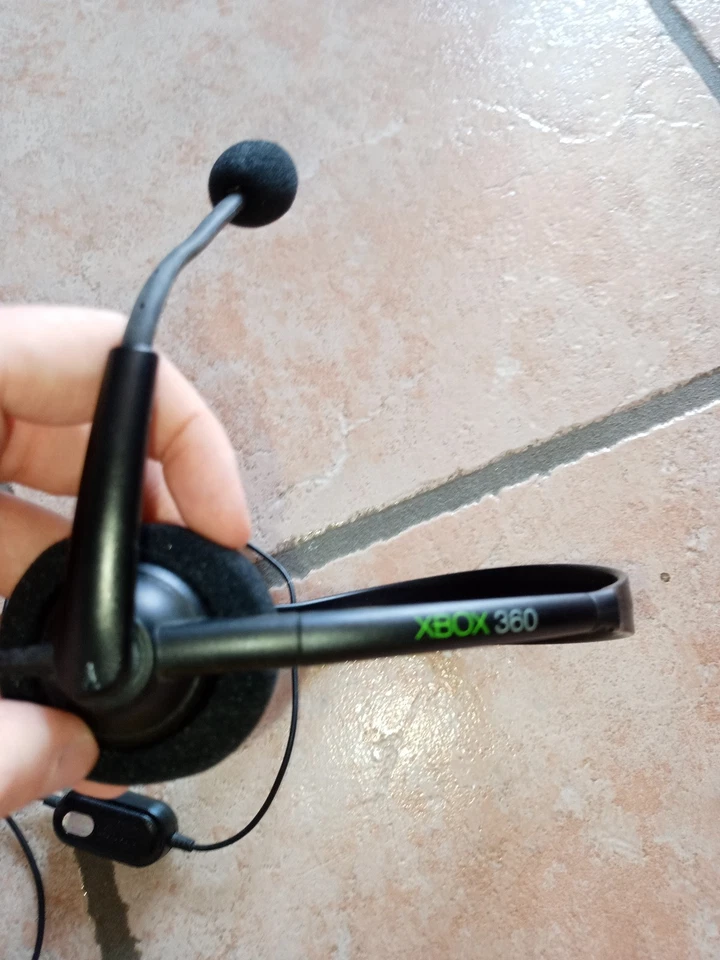 Cuffia con microfono, originale Microsoft, per Xbox 360 - Immagine 2 di 4