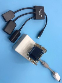 Dreamcast with VMU Screen & USB 3.1 Hub Kit USB Adapter Converter