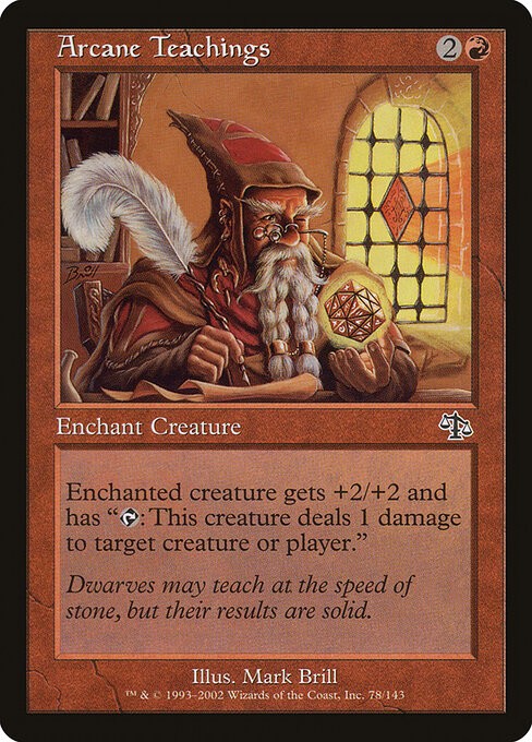 Arcane Teachings NonFoil Judgment 78 NM MTG