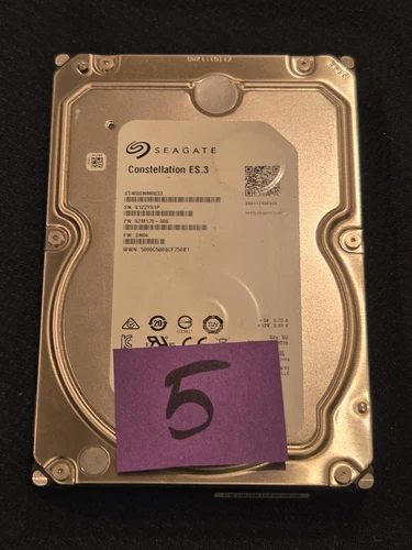 Seagate Constellation ES.3 Enterprise 4TB SATA Internal Drive 7200 RPM 3.5" # 5