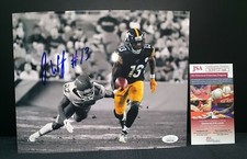 JAMES WASHINGTON PITTSBURGH STEELERS SIGNED 8X10 PHOTO JSA WITNESS COA 