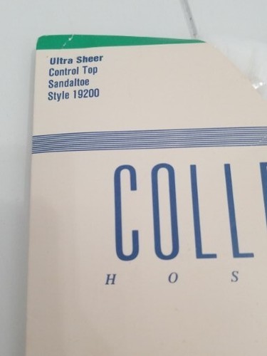 Nordstrom Vtg Pantyhose Style 19200 White Collection Hosiery New Stretch Size A - 第 3/6 張圖片
