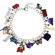 Taylor Swift, Swifties, Eras Charm Bracelet